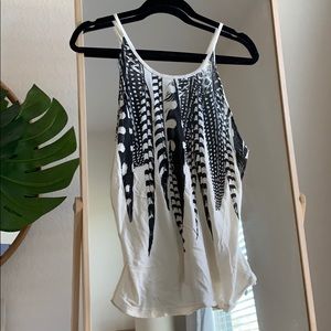 Feather Strappy Tank